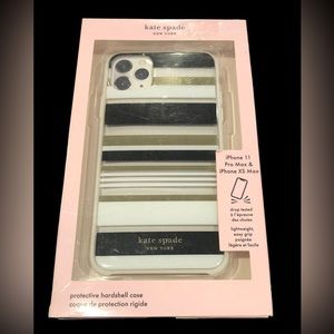 Kate Spade Hardshell Case Oceanside Stripe iPhone 11 Pro Max Open box but new